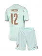 Otroške Nogometnih dresov Francija Bradley Barcola #12 Gostujoči SP 2026 Kratki rokavi (+ hlače)